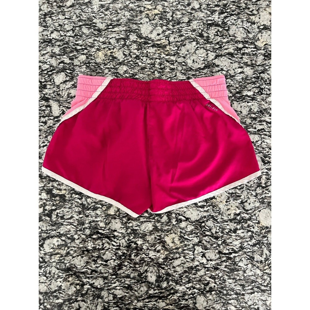 Nike Dri-FIT Tempo Running Shorts Pink Mesh Athletic Gym 555434-660 Womens M - Picture 3 of 5